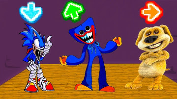 FNF Character Test | Gameplay VS Playground | VS Sonic.exe | VS Talking Ben | VS Atrocity