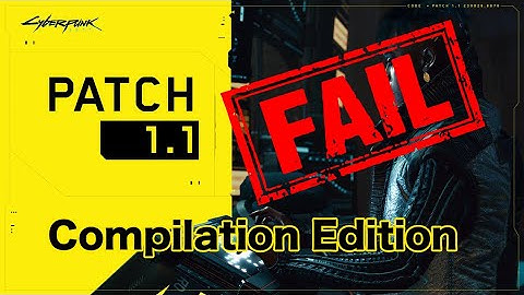 CyberPunk 1.1.463826662 Update Fail Compilation (Bugs, Glitches, Funny Moments)