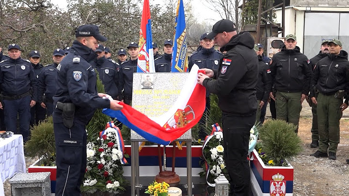 Na mestu ubistva policajca Nikole Krsmanovića u Lipničkom šoru osveštana i postavljena spomen ploča