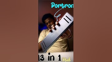 Portronics  13 In 01 Power Hub || USB Hub For Macs #yashasvi #hub #usbhub #unboxing #review #budget