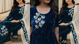 Velvet Cutwork Plazo Cutting &amp; Stitching with Soldering Iron | Latest Plazo Design 2026 #viral #new