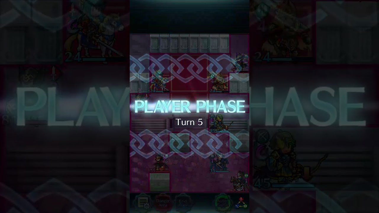 Hector's Abyssal Vs. L!Eirika, L!Alm, Surtr, & M!Eir