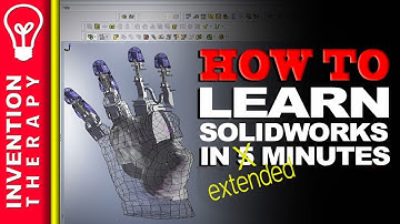 Learn Solidworks in 5 Minutes+ [Part 2] Extended Solidworks Tutorial