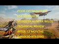 Monster Hunter Wilds Technical Review after 1.5 Months  - RTX5090 9950X3D