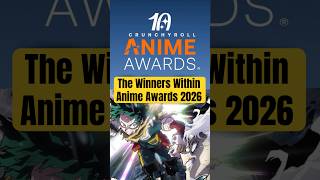 Here are the Results Within The Anime Awards 2026 #anime #subscribe #shorts #animeawards