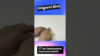 How to fold an #origami bird #shorts
