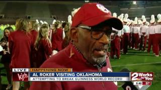 NBC Today Show's Al Roker attempting to break world record