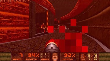 DOOM Mayhem (Orange), Map 1 UV-Max in 2:06