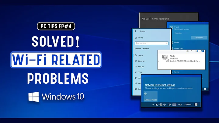 SOLVED! ALL Wi-fi RELATED PROBLEMS IN WINDOWS 10