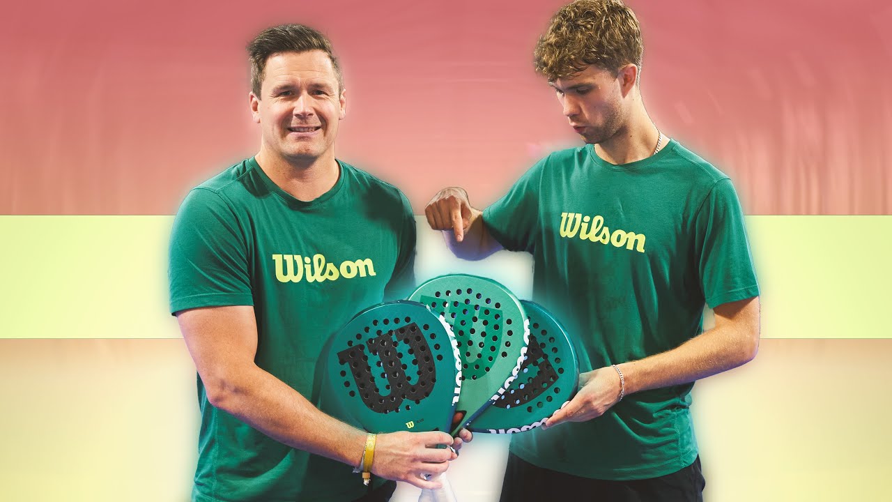 Wilson Pro Ball Rack Vi testar alla NYA BLADE rack från Wilson! - YouTube