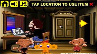 Monkey go happy stage 657 walkthrough