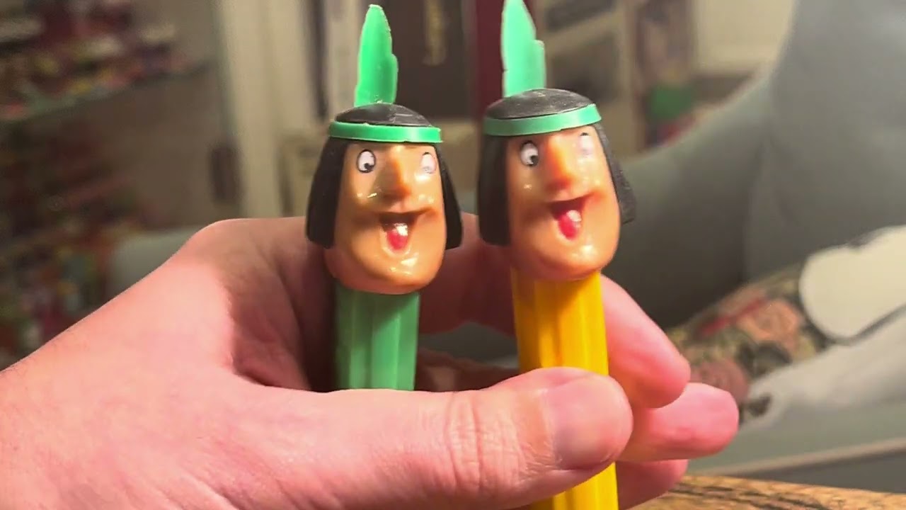PEZ Indian Merry Music Maker (MMM) Whistle - 3 variations and then