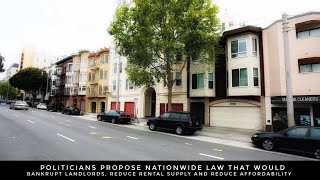 Proposed National Law Would Bankrupt Landlords, Reduce Rental Supply And Reduce Affordability