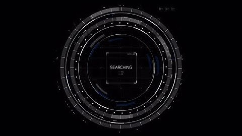 Circle Searching HUD display Stock Motion Graphics