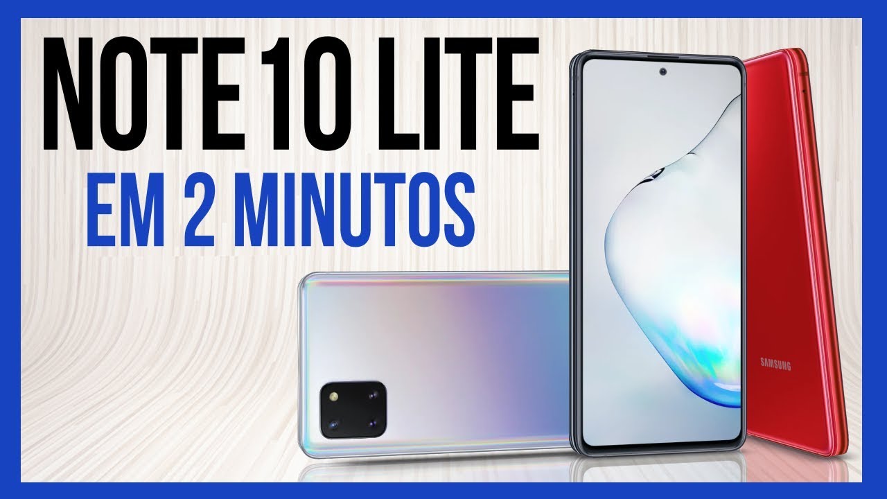 Smartphone Samsung Galaxy Note 10 Lite, 6GB RAM, 128 GB, Caneta S-Pen, Tela  Infinita 6.7, Câmera Tripla Vermelho