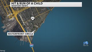 8-year-old boy struck by pickup truck in Newport News
