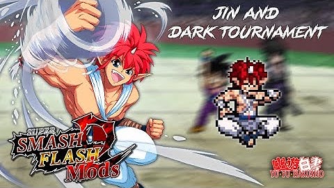Jin & Dark Tournament [RELEASE] | Yu Yu Hakusho (SSF2 Mods)