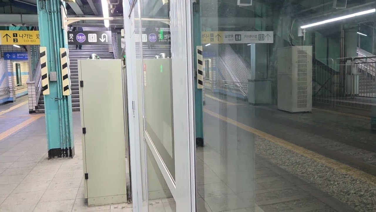 1호선 동묘앞행 신길역 진입 인천행 발차영상 