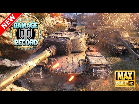 T110E4 new damage world record - World of Tanks