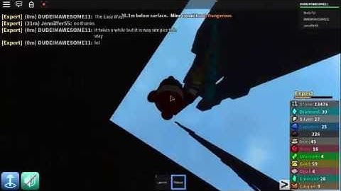 How to get out of the map in Azure Mines EASY!!!