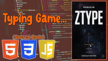 Build your own Typing Game like Z-Type using JavaScript 🔥