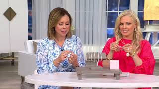 Diamonique Classics 6mm Round Magnetic Clasp Tennis Bracelet on QVC