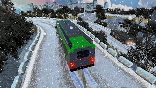 city coach euro bus driving simulator game 2019 ; Android gameplay PART1 screenshot 2