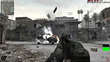 call of duty slowmotion cars exploding