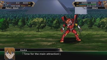 Super Robot Wars V - Evangelion Unit-02 Attacks