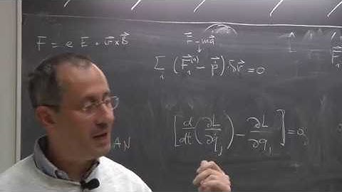 ICTP MediaCore Classical mechanics Lecture 4 of 16