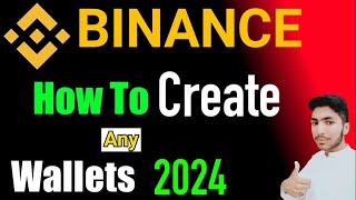 How to create wallet in binance app || how to recharge wallet in binance || copy address wallet screenshot 5