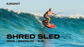 The Shred Sled 3:1 Foil Board for Wind Foiling, Wing Foiling & SUP Foiling