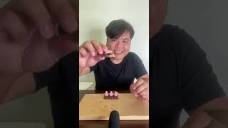 ASMR ช็อกโกแลตรูปเล็บยาว  #AI #jackzeedchannel