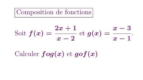 Composée de fonctions#fog #gof #fonction #compositionoffunctions