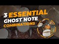 3 essential ghost note combinations  funk drumming lesson