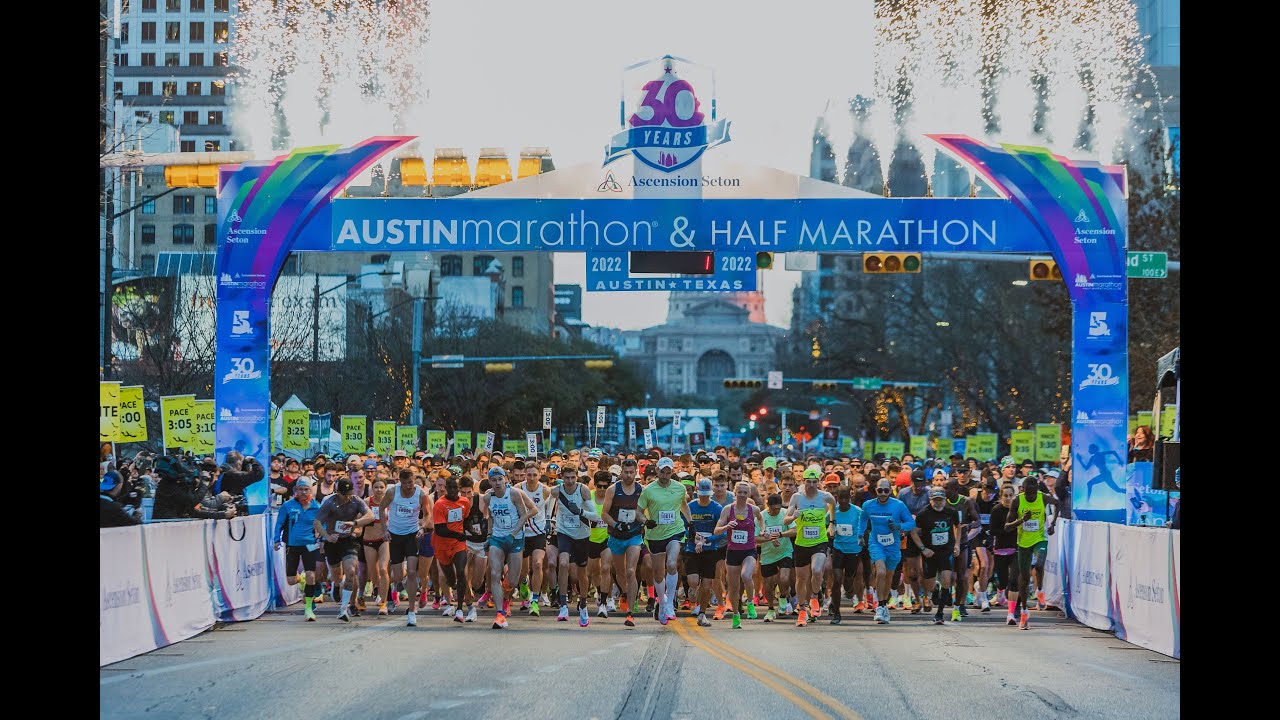 Austin Marathon 30th Anniversary Highlight - YouTube
