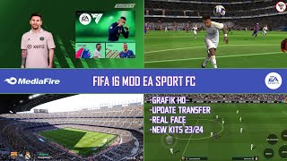 FIFA 16 MOD EA SPORTS FC || FIFA 16 NEW UPDATE