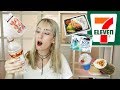 Eating Japanese 7-11 for 24 hours! (Vegetarian)
