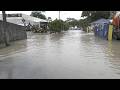 Alagamento em rua no Salto do Norte