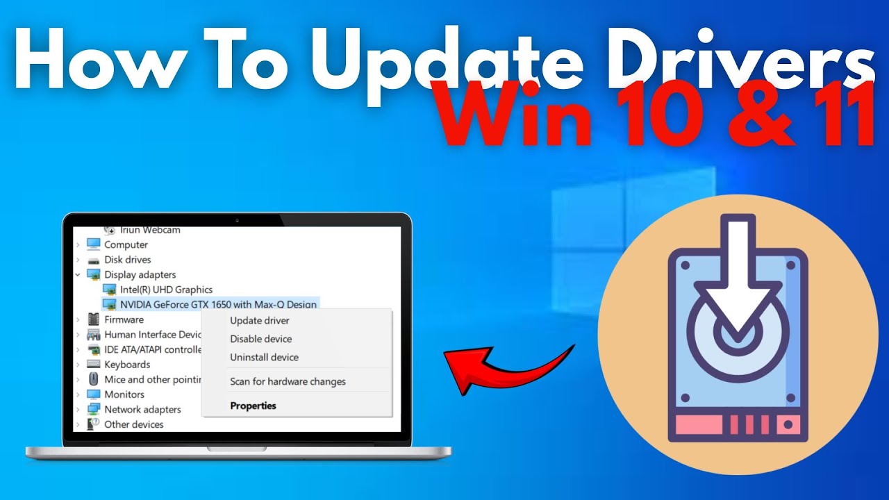 How to Update Drivers on Windows 10/11 ⚙️💻 (Super Easy!) - YouTube