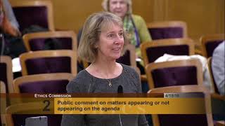 April 2018 Special Ethics Commission Meeting