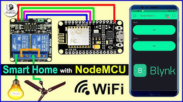 Mobile se bullb ko on off kaise kare | wifi Home automation system by NODE MCU ESP8266 and Blynk