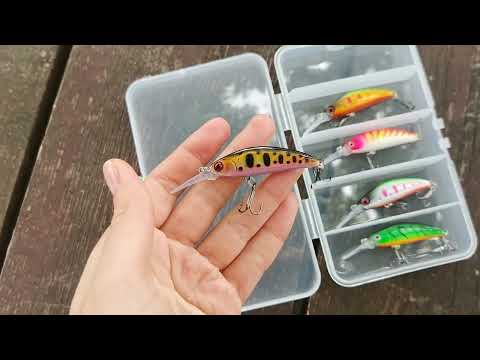 Набір воблерів Minnow 7 см - 5 шт / Воблери минноу, видео 1