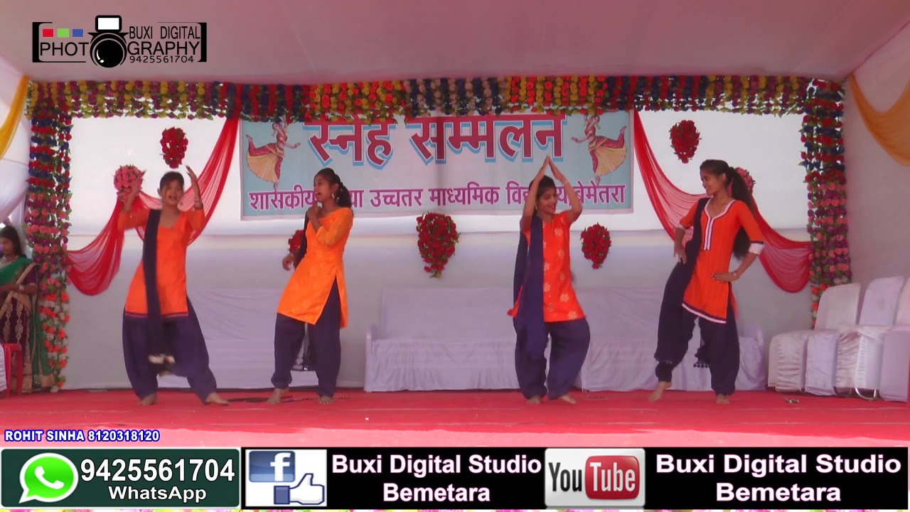 MIX SONG DANCE PERFORMANCE BY GIRLS SCHOOL BEMETARA YouTube
