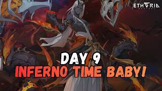 Day 9 New Server Recap: ITS INFERNO TIME.. LETSFLY | Etheria Restart