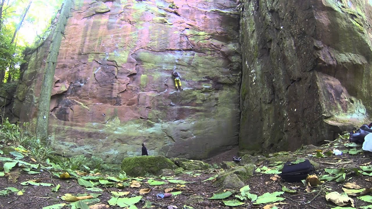 Bingo 7b+ à Bergholtz YouTube