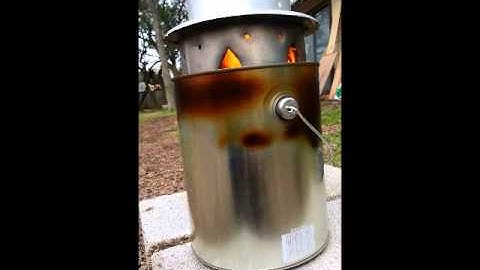 TLUD Biochar Stove