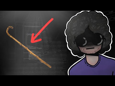 امسك العصاية من النص