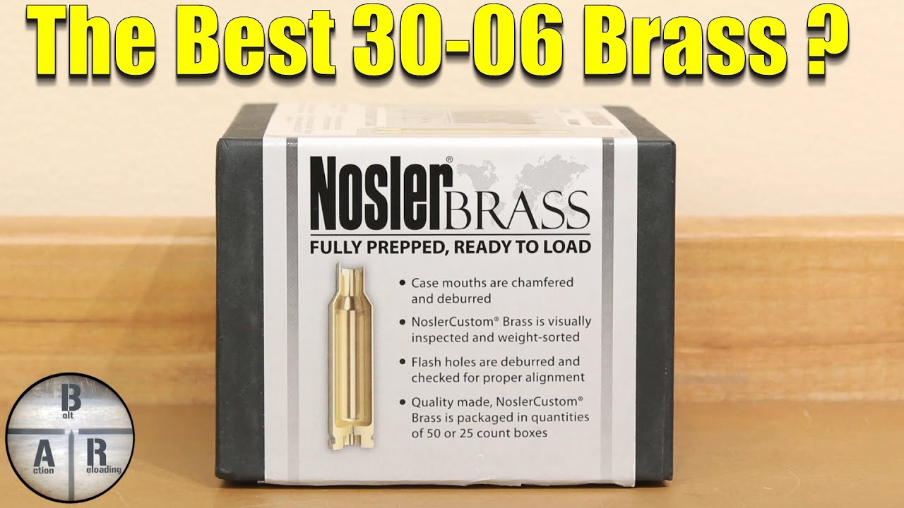 30 06 Springfield Nosler Brass 