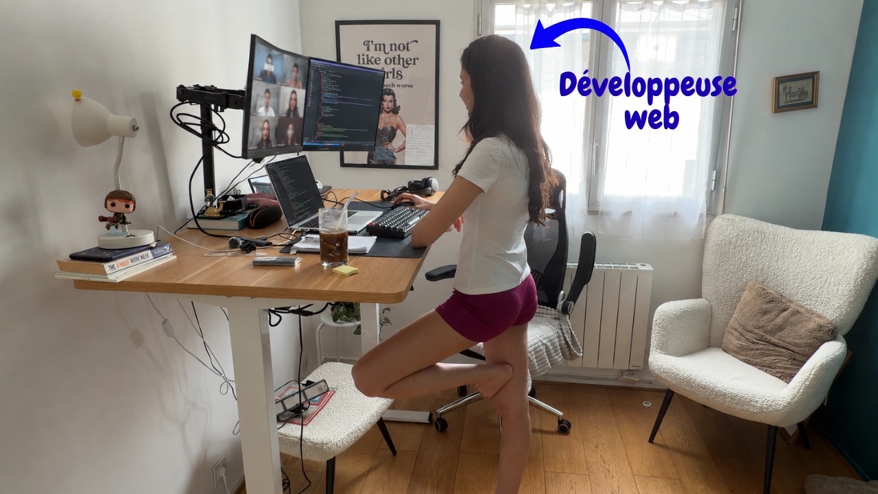 Journée de télétravail d'une développeuse dans une Startup 🚀